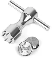 [Gofotu] Golf Weight 2pcs 5g/10g/15g/20g/25g/30g/35g/40g/45g Golf Weights Wrench Kit Fit Titleist Scotty Cameron Putter Newport (2pcs 40g+Wrench)