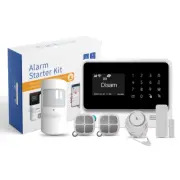 New G90C 4G Wifi GPRS Home Alarm System Anti-Theft Burglar CMS Control Alarm Com