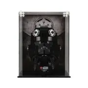 UNIQUEDISPLAY Display Case for LEGO 75274 TIE Fighter Pilot Helmet Acrylic
