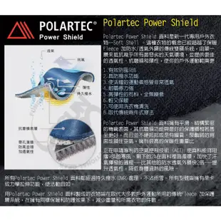 【EasyMain 衣力美】女新款 POLARTEC Power-Shield專業級戶外全功能長褲_黑_RE16052