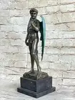 MICHAEL ANGELO NUDE FAIRY MYTHICAL BRONZE SCULPTURE ART DECO HOT CAST FIGURINE
