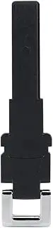 Emergency Key Replacement, Blank Insert for, Small & Lightweight, Excellent Workmanship, Alloy Hanging Buckle, Compatible with Multiple Years Vehicles, Black