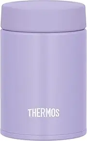 [Thermos] Vacuum Insulated Soup Jar, 6.8 fl oz (200 ml), Purple, Compact Size, Hot and Cold Insulation, Easy to Clean, Round Mouth Design, Small Capacity JBZ-201 PL