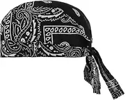 [SJTJSPX] Bandana Cap Men Women Pirate Hat UV Protection Turban Outdoor Bicycle Headscarf Hair Loss Chemo Hat Breathable Headwear Adjustable Chef Hat Sports Beanie for Jogging Running Mountaineering