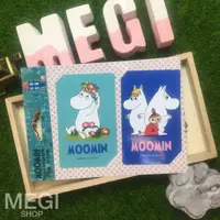 在飛比找蝦皮購物優惠-嚕嚕米 Moomin【票卡貼紙】藍底嚕嚕米 可兒 小不點 悠