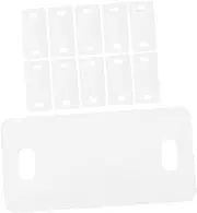 GOOHOCHY Pcs Vertical Blind Repair Kit Shutter Slats Blind Tabs for Easy Fixing Sliding Glass Doors Windows Accessory PVC Construction