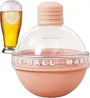 Ice Ball Maker Mold,Iced Sphere Silicone Mould - Whiskey Iced Ball Maker for Chilling Cocktails Whiskey Juice Drinks Coffee Party Cafe Kitchen