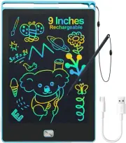 Simofuze Doodle Board, 9 Inch LCD Writing Tablet, Rechargeable Electronic Drawin