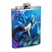 Mythical Creature D10 Flask 8oz Stainless Steel Hip Drinking Whiskey
