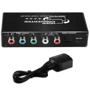 1 PC HDMI to RGB Converter 1080P HDMI to Ybprp Component Converter With Audio