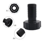IBC 38mm Water Tank Adapter for Garden Hose Connection and Fire Pump Use