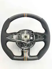 GENUINE ASTON MARTIN DBX DBX707 550 CARBON FIBER STEERING WHEEL F1 DESIGN HEATED