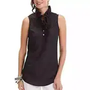 NWT- Mud Pie Whitney Sleeves tunic in black Size Small