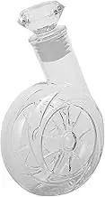 Zerodeko Whiskey Decanter Hotel-Grade Easy Cleaning Decorative Suitable for Home Commercial Use