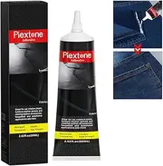 【60ml】 Plextone Leather Glue, Special Fabric Glue Permanent Clear Washable for Bonding Between Leather and Leather, Leather and Substrates of Different Materials