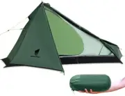 Trekking Pole Poleless Tent Bike Bicycle Backpacking Camping Light 1 Man Person