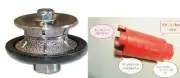 1/2" & 1" Full Bullnose router bit 1 3/8" core bit granite concrete travertine