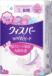 在飛比找DOKODEMO日本網路購物商城優惠-[DOKODEMO] P＆G Whisper 1件2角色W 