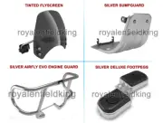 Genuine Royal Enfield 4 PCS Meteor 350cc Combo-1 (for: Royal Enfield)