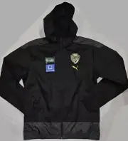 Richmond Tigers AFL PUMA Adults Rain Jacket | Black by Sporting House