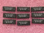 9 PCS SN7438N TI,QUADRUPLE 2-INPUT POSITIVE-NAND BUFFERS DIP14