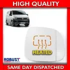 WING MIRROR GLASS HEATED RIGHT DRIVER SIDE FOR VW AMAROK TRANSPORTER T5.1 T6
