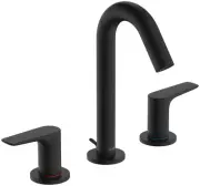 Hansgrohe 71533 Logis 1.2 GPM Widespread Bathroom Faucet - Black