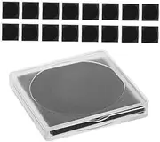 PLAFOPE 30pcs Coin Collecting Storage Box Portable And Transparent Coin Holder Protector Case Multi-functional Organizer For Easy Storage Protection Ideal For Collection Display