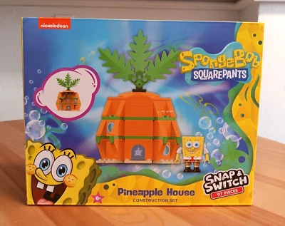 SpongeBob Squarepants Pineapple House Snap & Switch 97 Pieces Construction Set