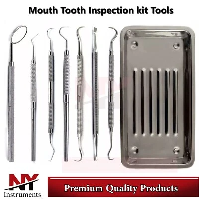 Dental Mouth Teeth Cavity Plaque Calculus Tartar Removers Dentistry Instruments