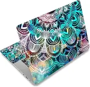icolor Laptop Skin Sticker Decal 12 13 13.3 14 15 15.4 15.6 inch Personalized Universal Notebook Vinyl Skin Stickers Cover Art Decal Computer Protector (Colorful)