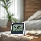 Digital Alarm Clock Calendar Desktop Digital Clock for Study Kitchen Office