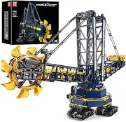 Mould King 17006 Bucket Wheel Excavator Building Kit, MOC Building Blocks Set with Motor/APP Remote Control, Gift Toy for Kids Age 8+ /Adult Collections Enthusiasts (4588 Pcs)