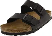 [Birkenstock] Men's Arizona Black Birko-Flor Sandals - 8-8.5 B US 39 M EU SFB Black Birko-Flor