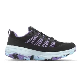 【SKECHERS】越野跑鞋 Go Run Trail Altitude 女鞋 黑 紫 防潑水 避震 郊山(128222BKLV)