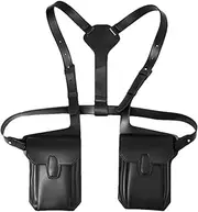 [Generic] Armpit Bag, Underarm Strap Pouch for Men, Storage Wallet Adjustable Strap Pouch for Keys Earphones Small Change Sunglasses Leisure Wear