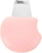 WOFASHPURET Portable Pink Facial Scrubber Manual Extractor Tool Skin Friendly Pimple Remover Compact Cleansing Spatula for Deep Pore Care Adorable Design for