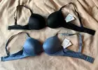 Auden Super Push-Up Plunge Bras 36B, Set of 2