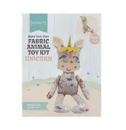 Make It Your Own Fabric Toy Kit Unicorn Incl Fabric and Stuffing