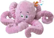 Dog Squeaky Toys Octopus - Tough Plush Large Medium & Small Dog - Stuffed Animal