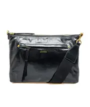 NESSAH CROSSBODY ZIPPER BAG One size Black