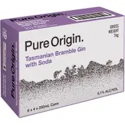 Pure Origin Bramble Gin & Soda 250mL