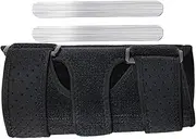 Elbow Immobilizer Brace, Elbow Support Brace Sleeve, Adjustable Comfortable Breathable Padded Protector For Sleeping Recovery Home Use Men