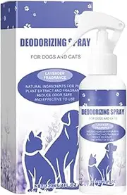 Pet Deodorizer Spray for Dogs | Refreshing Mist With Lavender Scent | Controls Odor & Keeps Dogs Smelling Freshening Deodorizing Spray for Bedroom Living Room