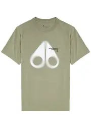 Moose Knuckles Maurice Logo-print Cotton T-shirt - Green M