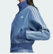 Adidas Adicolor Denim Firebird Track Top Jacket New M Medium NWT