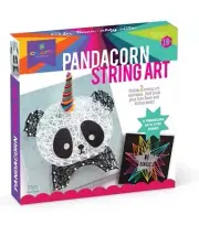 Craft-tastic – String Art –Craft Kit Makes 2 Large DIY Pandacorn String Art New!