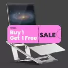 Laptop Stand Adjustable Foldable Aluminium Notebook Desk Table Riser 11-17"