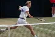 Stefan Edberg of Sweden at the Stella Artois Championships at the - Old Photo 1