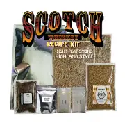 Scotch Whiskey Light Peat Mash and Fermentation Ingredients Kit